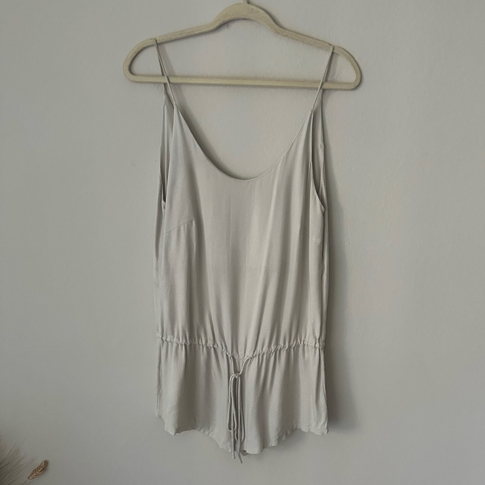 Mikoh Cream Sleeveless Romper Size 1 - image 1